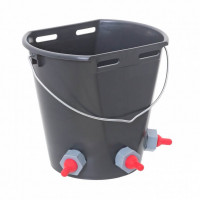 Galeata de alaptare pentru miei si iezi, 3 tetine, 8 litri Galeata de alaptare pentru miei si iezi, 3 tetine, 8 litri