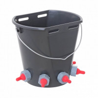 Galeata de alaptare pentru miei si iezi, 5 tetine, 8 litri Galeata de alaptare pentru miei si iezi, 5 tetine, 8 litri