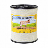 Banda gard electric - 10 mm - 500 m - 60 kg - 0.45 Ω/m
