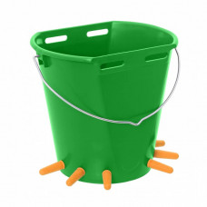 Galeata de alaptare pentru miei si iezi, 6 tetine, 8 litri