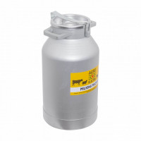 Bidon aluminiu 30 litri cu manere si prindere cu clipsuri si capac aluminiu Bidon aluminiu 30 litri cu manere si prindere cu clipsuri si capac aluminiu