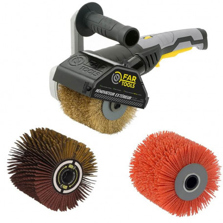 Masina de satinat si lustruit REX120C cu 3 perii incluse FT-615126 [1]