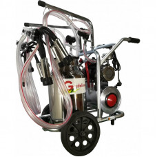 Aparat de muls vaci cu 2 posturi si 1 bidon inox 40L Gardelina T240 IN IC Aparat de muls vaci cu 2 posturi si 1 bidon inox 40L Gardelina T240 IN IC