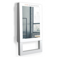 Aeroterma electrica 1800 W pentru baie cu oglinda Radialight Quadro Visio Aeroterma electrica 1800 W pentru baie cu oglinda Radialight Quadro Visio