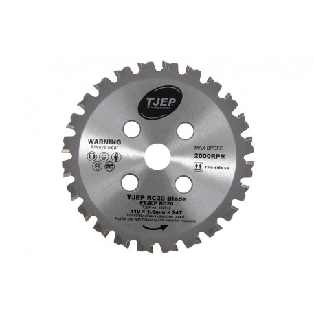 Disc 110x1.6mm 24T pentru RC20 Tjep [1]