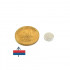 Magnet neodim disc 10 x 2 mm N42 sustine 1.2 kg [2]