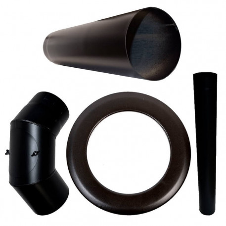Set burlane racordare soba 150 mm cu gura de vizitare [1]
