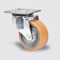 Roata pivotanta , din fonta 100 mm - 300 kg TENTE 3670FTP100P62