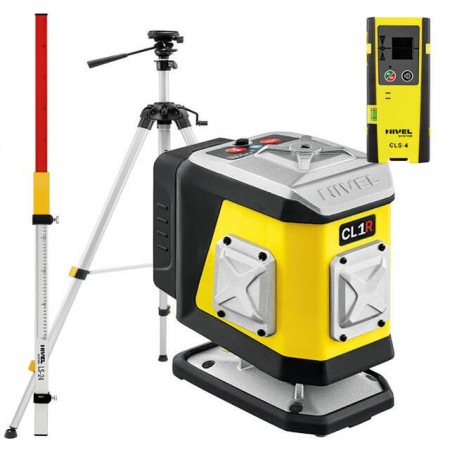 Laser rosu in cruce (1 x 360°) CL1R + trepied SJJ-M1EX + receptor CLS-4 + stadie LS-24 [1]