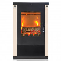 Soba pe lemne 7.5 kW Verso Lheia Champagne clasa energetica A