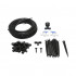 Kit complet irigare prin pulverizare cu furtun 15m, duze, robineti, tije de fixare 30 piese [2]