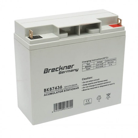 Acumulator 12V 17Ah 180x170x75mm Breckner Germany [1]