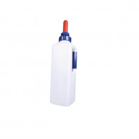 Bidon gradat 3 litri cu tetina si maner, pentru alaptare vitei Bidon gradat 3 litri cu tetina si maner, pentru alaptare vitei