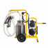 Aparat de muls vaci pe ulei cu 2 posturi si 1 bidon inox 40L [3]