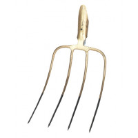 Furca de balegar cu 4 coarne, 31 x 23 cm, fara coada