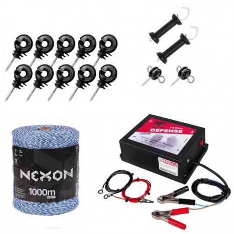 Pachet gard electric 4J Daltor + Fir 1000m 90kg [1]