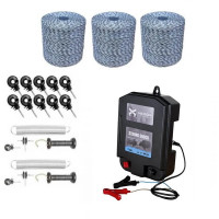 Pachet gard electric 6.6J + Fir 3000m 130kg