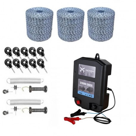 Pachet gard electric 6.6J + Fir 3000m 130kg [1]