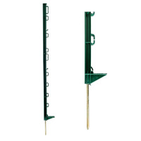 Stalp plastic verde Medium 103 cm pentru gard electric