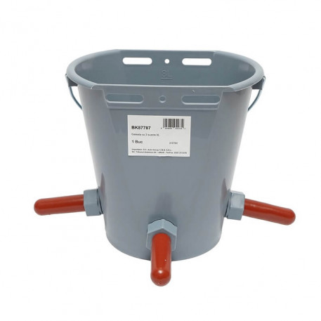 Galeata alaptare vitei 8 litri cu 3 suzete [1]