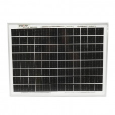 Panou solar fotovoltaic monocristalin 20W 400x300x17mm Breckner