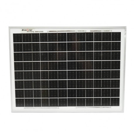 Panou solar fotovoltaic monocristalin 20W 400x300x17mm Breckner [1]
