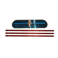 Rigla manuala Big Bull Float cu articulatie si maner 90 cm profil otel Rigla manuala Big Bull Float cu articulatie si maner 90 cm profil otel