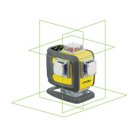 Laser verde in cruce (3 x 360°) Bluetooth  CL4D-G