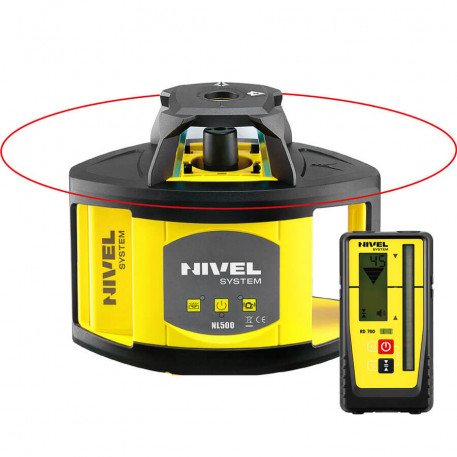 Nivela laser rosu rotativa cu autonivelare NL500R DIGITAL [1]
