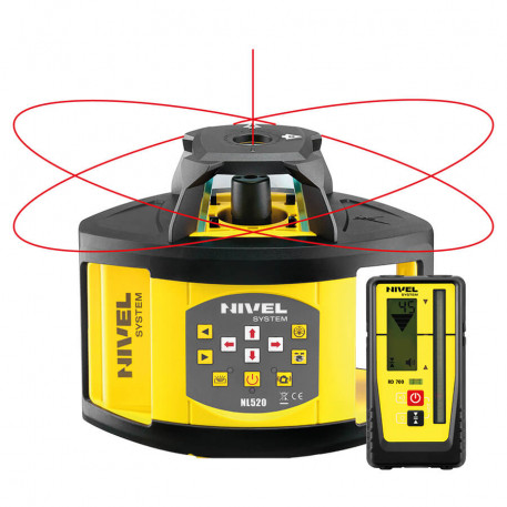 Nivela laser rosu rotativa cu autonivelare NL520R DIGITAL [1]