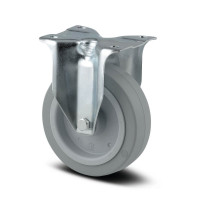 Roata fixa din poliamida 160 mm - 350 kg TENTE 3478UFR160P63 GREY
