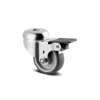 Roata pivotanta polipropilena cu frana 50 mm - 40 kg TENTE 7475PJO050P30-11