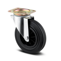 Roata pivotanta din cauciuc 160 mm - 135 kg TENTE 3470PVR160P63 Roata pivotanta din cauciuc 160 mm - 135 kg TENTE 3470PVR160P63