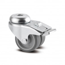 Roata pivotanta Agila twin cu frana 50 mm - 75 kg TENTE 2975PJO050P30-11 Roata pivotanta Agila twin cu frana 50 mm - 75 kg TENTE 2975PJO050P30-11