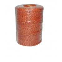 Fir galben-rosu fi 2mm insertie metalica 6x0.15mm SS, rezistenta 8 Ohm/m, 1000m gard electric, 85 kg forta