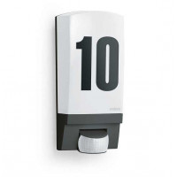 Lampa de exterior cu senzor de miscare-Numar de casa iluminat- Aplica perete L1 (negru) Steinel