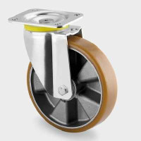 Roata pivotanta din aluminiu 160 mm - 800 kg TENTE 4680ITP160P63 Flat