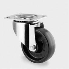Roata pivotanta termorezistenta 100 mm cu furca inox - 100 kg TENTE 8470BOG100P62
