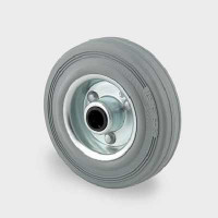 Roata din otel  100 mm - 70 kg TENTE DIR100x30-Ø12