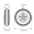 Roata polipropilena 100 mm - 75 kg TENTE PVO100x35-Ø12 [2]