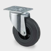 Roata din polipropilena pivotanta 80 mm - 70 kg TENTE 3470PVR080P62