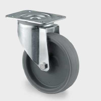 Roata pivotanta din poliamida 100 mm - 150 kg TENTE 3470UAR100P62 grey