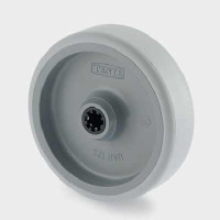 Roata poliamida 80 mm - 150 kg TENTE UAR080x38-Ø12 HL44,4 grey