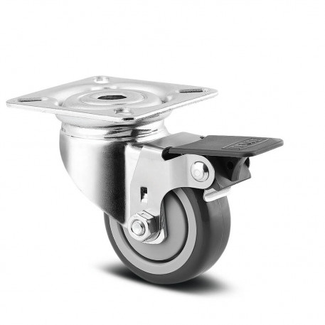 Roata pivotanta poliamida cu frana 50 mm - 40 kg TENTE  2475UAP050P40 [1]