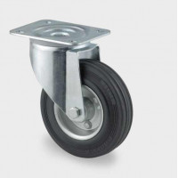 Roata pivotanta din cauciuc 160 mm - 135 kg TENTE 3470DVR160P63