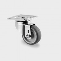 Roata pivotanta polipropilena 50 mm cu furca din inox - 40 kg 7470PJO050P40 TENTE 