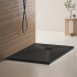Cadita de dus dreptunghiulara 80x100 cm, slim 3 cm, gri inchis [4]