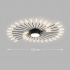 Lustra LED KALESA Grande Supremo, Ø130cm, Lumina Neutra 4000K, 42W, Alb, Metal si Acril [4]