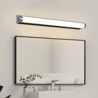 Aplica LED de Baie, GARDA, 10W, liniara, lumina Calda/Neutra/Rece, Crom