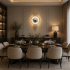Aplica LED Decorativa HARMONY 65x25cm Lumina Rece/Neutra/Calda Crom [2]